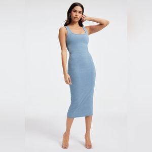 Good American Soft Sculpt Midi Dress